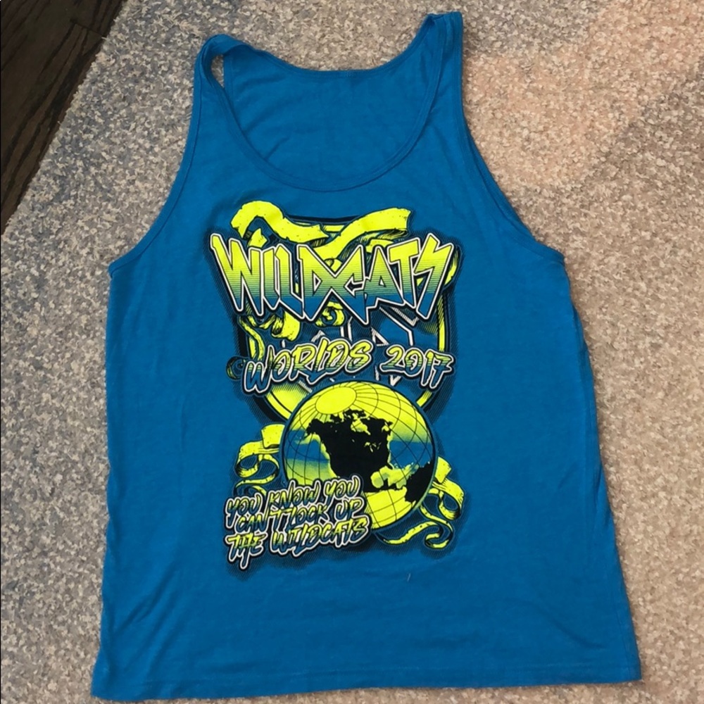 CA Wildcats 2017 worlds tank top